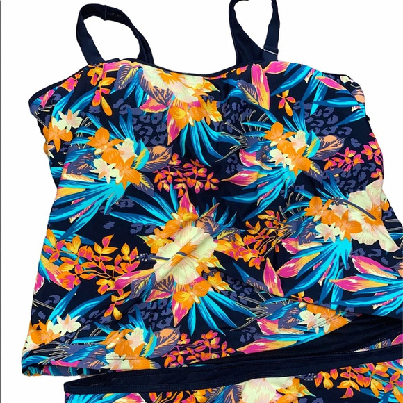 Your Best look 2 piece swimsuit tropical size 20W - Picture 4 of 8